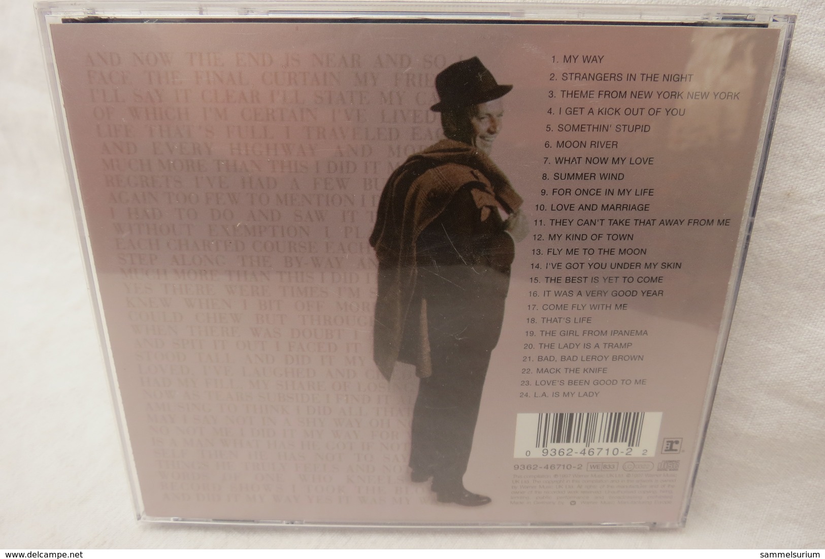 CD "Frank Sinatra" My Way The Best Of Frank Sinatra - Hit-Compilations