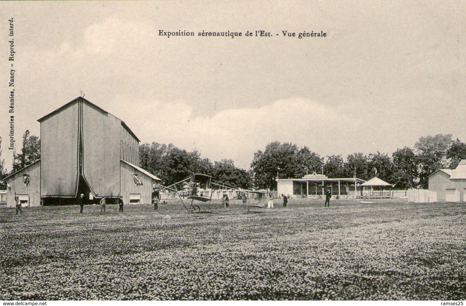 (113)    CPA Nancy   Exposition  Aeronautique De L' Est  Vue Generale   (Bon Etat) - ....-1914: Precursors