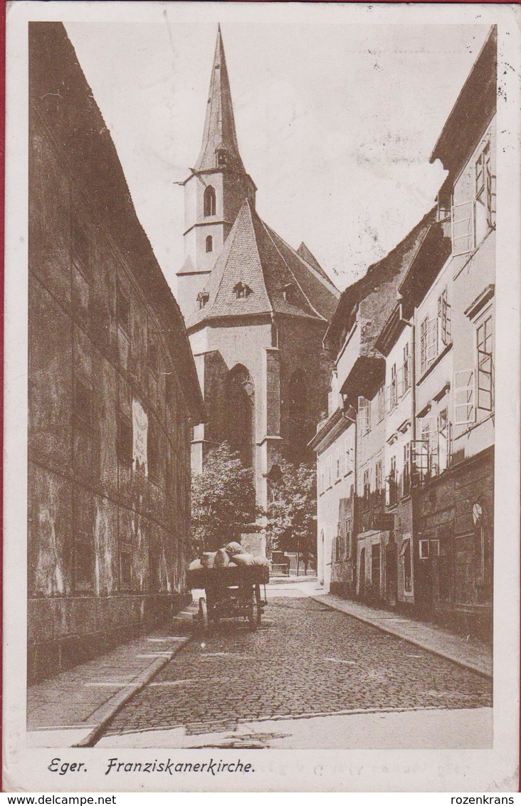 Tsjechie Cheb Eger Franziskanerkirche Czechoslovakia Czech Republic Sudetenland Posta Ceskoslovenska Karlsbad - Tchéquie