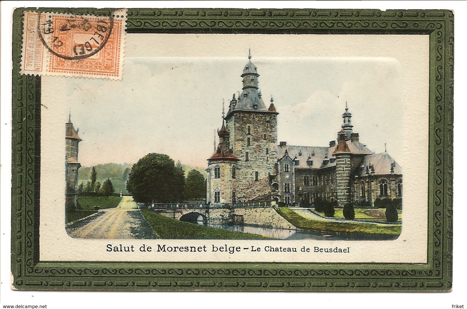 - 875 -    MORESNET  Le Chateau De Beusdael - Blieberg