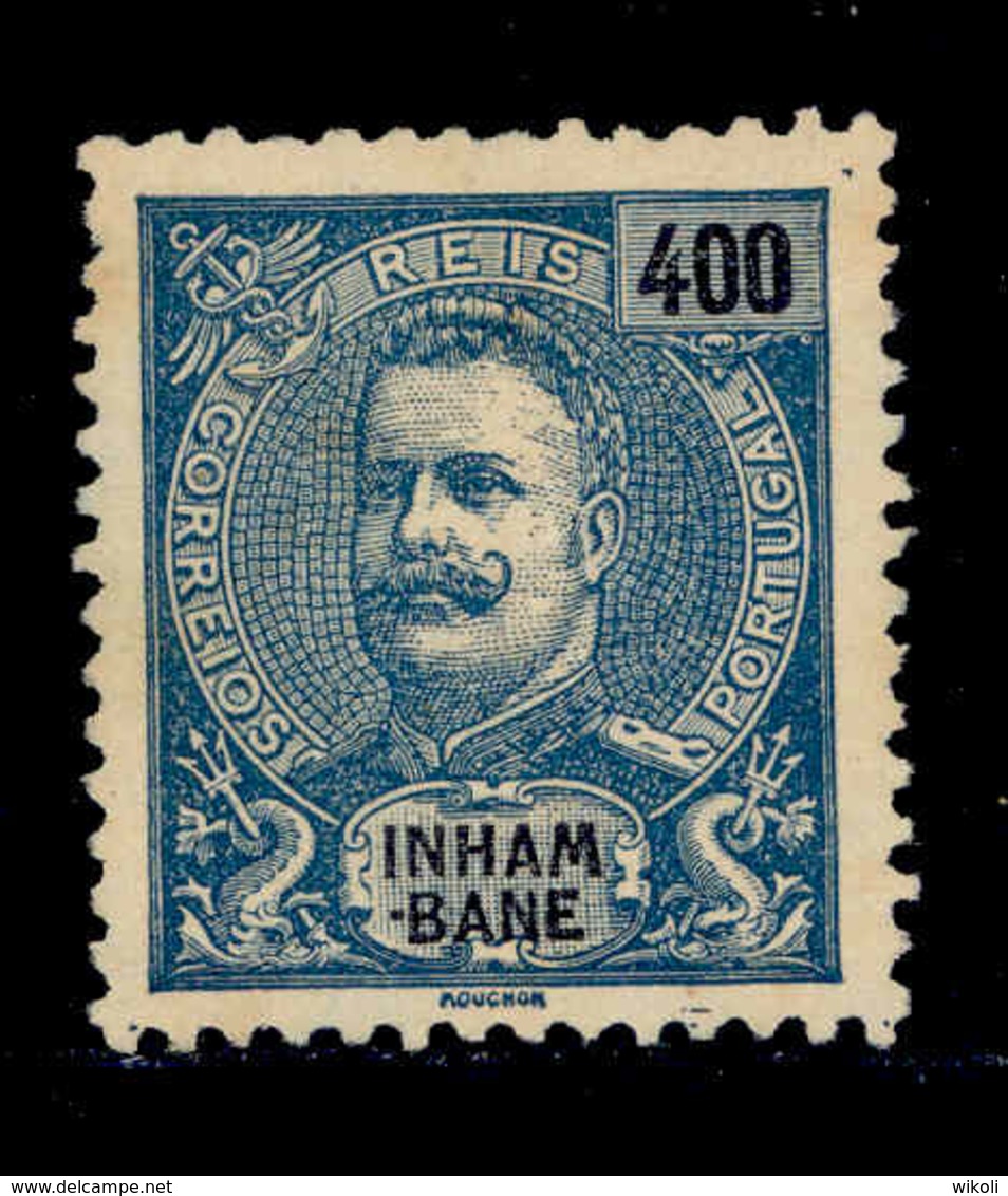 ! ! Inhambane - 1903 King Carlos 400 R - Af. 28 - No Gum - Inhambane