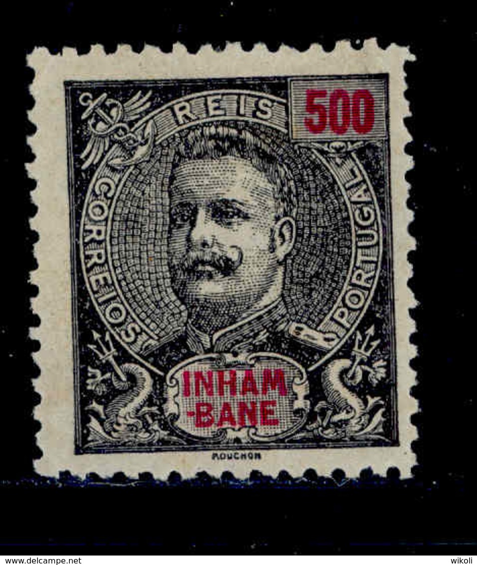 ! ! Inhambane - 1903 King Carlos 500 R - Af. 29 - No Gum - Inhambane