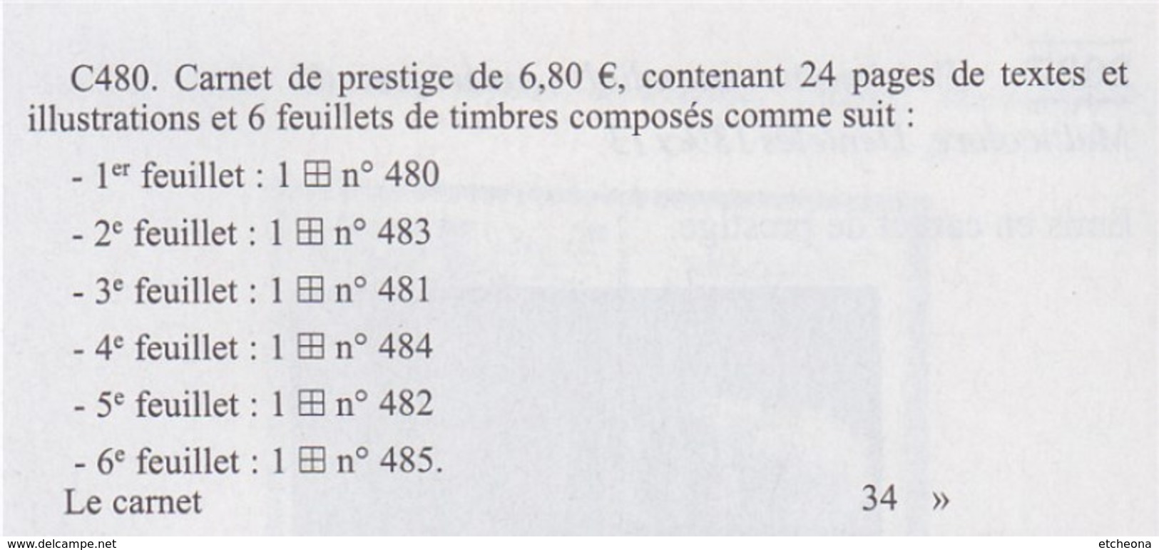 = Carnet France Patrimoine Mondial Notre Dame De Paris Tour Eiffel Mont St. Michel C480 état Neuf Nations Unies Vienne - Libretti