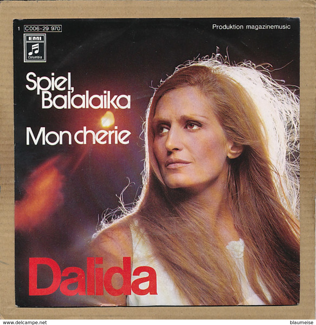 7" Single, Dalida, Spiel Balalaika / Mon Cherie - Other - German Music