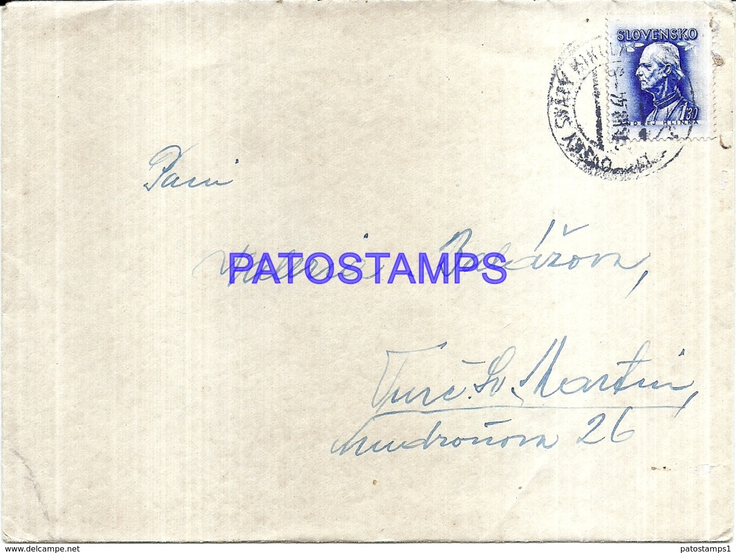 115310 SLOVENIA COVER YEAR 1944 NO POSTAL POSTCARD - Slovenia