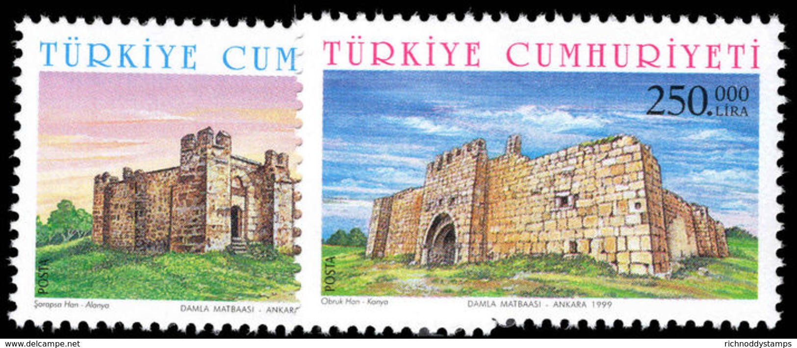 Turkey 1999 The Silk Road Unmounted Mint. - Nuevos