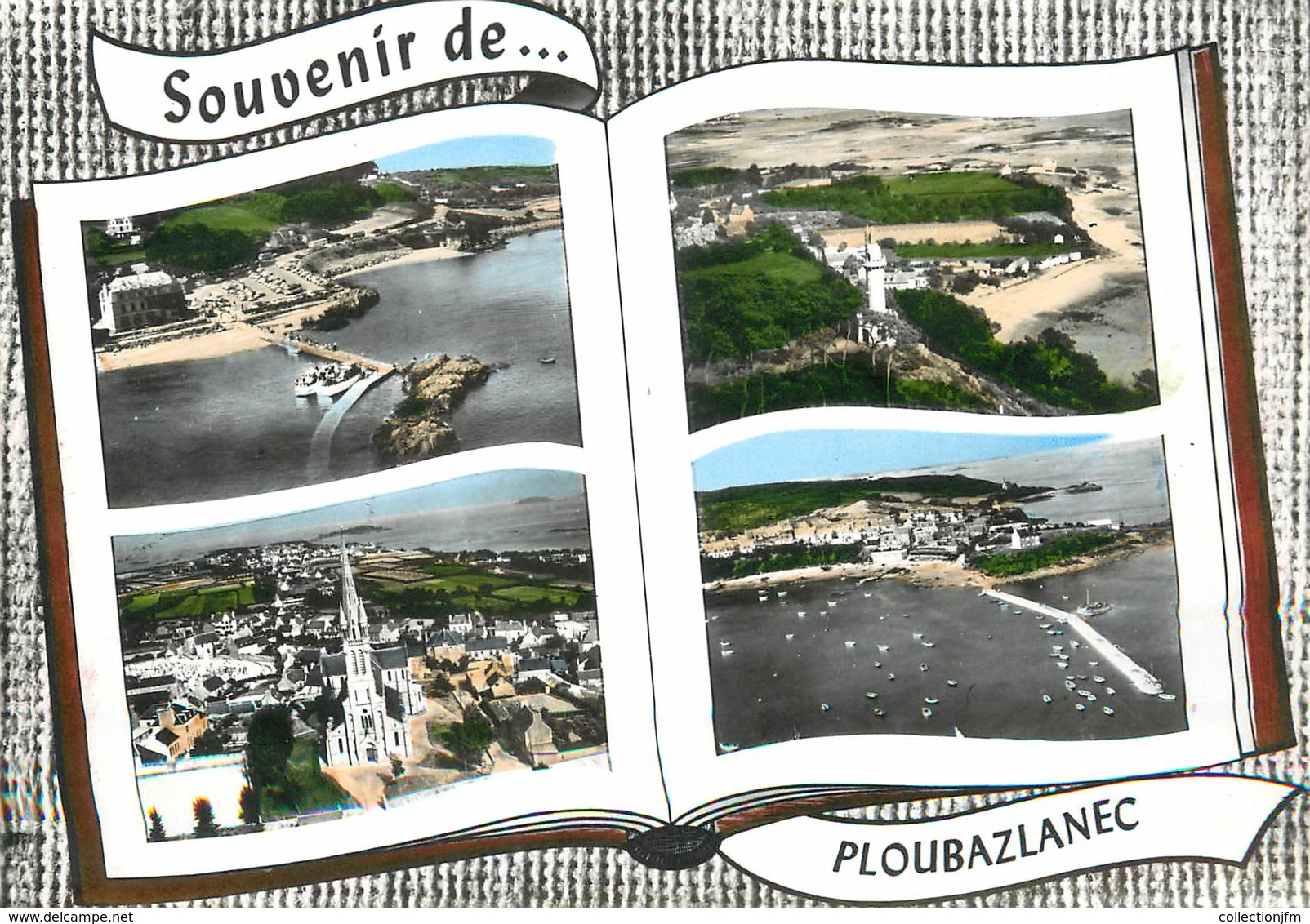 / CPSM FRANCE 22 "Souvenir De Ploubazlanec" - Ploubazlanec