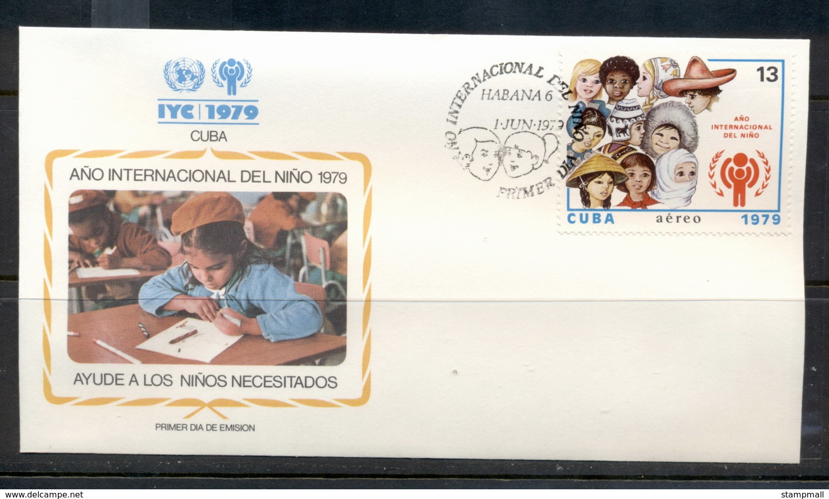 Caribbean Is 1979 IYC International Year Of The Child FDC - FDC