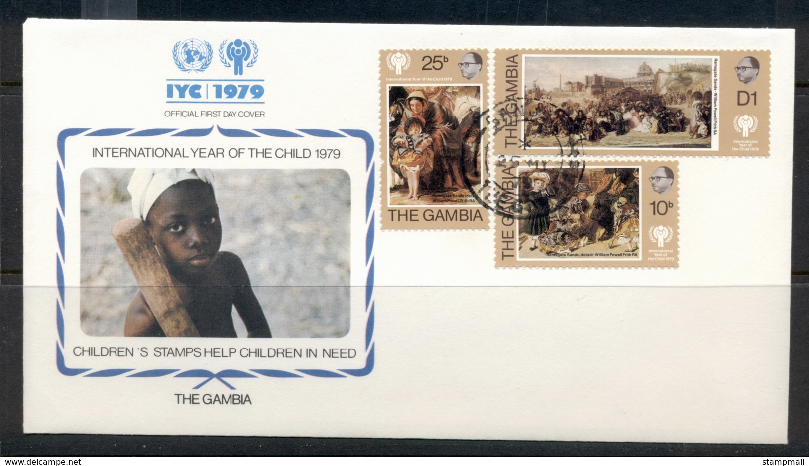 Gambia 1979 IYC International Year Of The Child FDC - Gambia (1965-...)