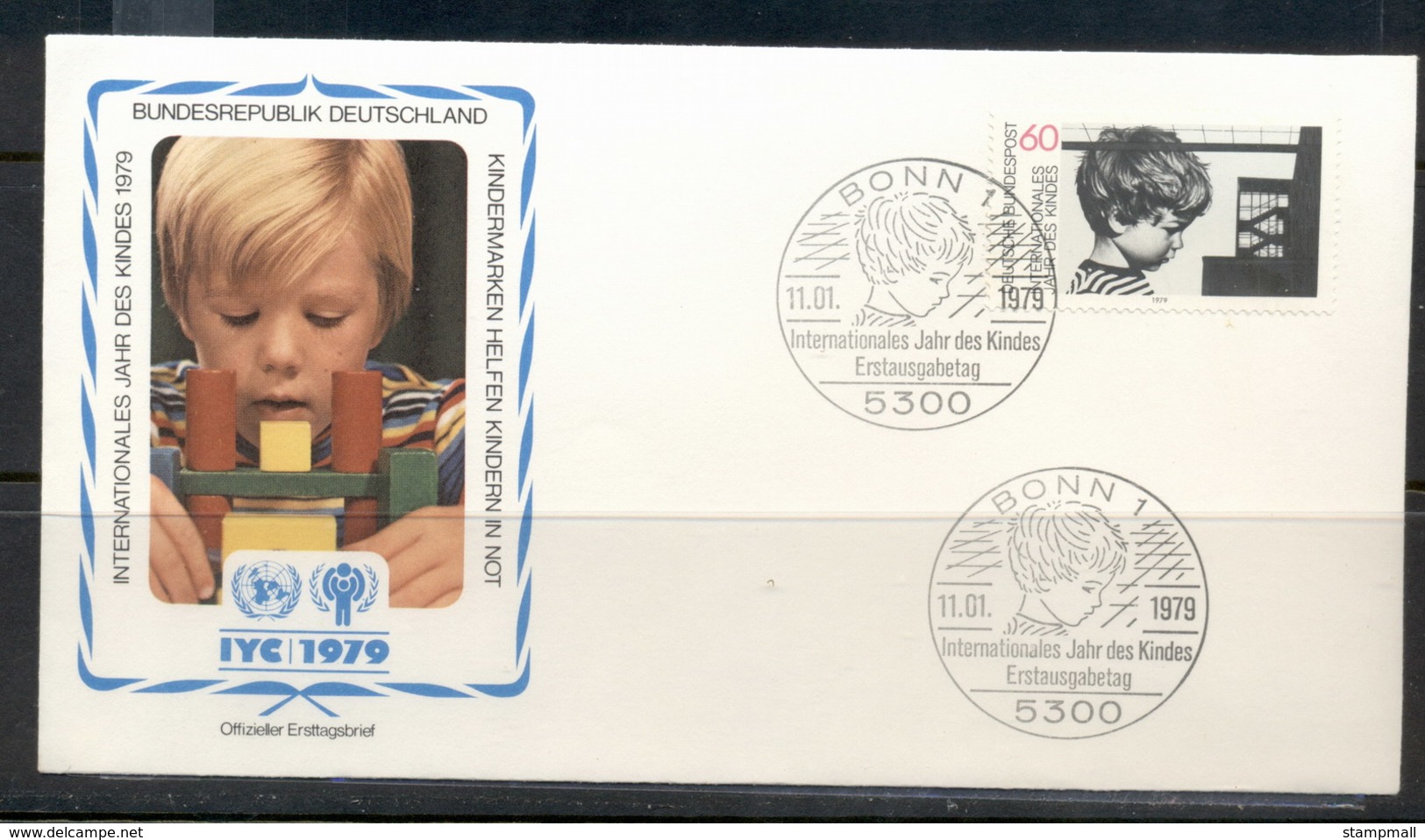 Germany 1979 IYC International Year Of The Child FDC - Covers & Documents