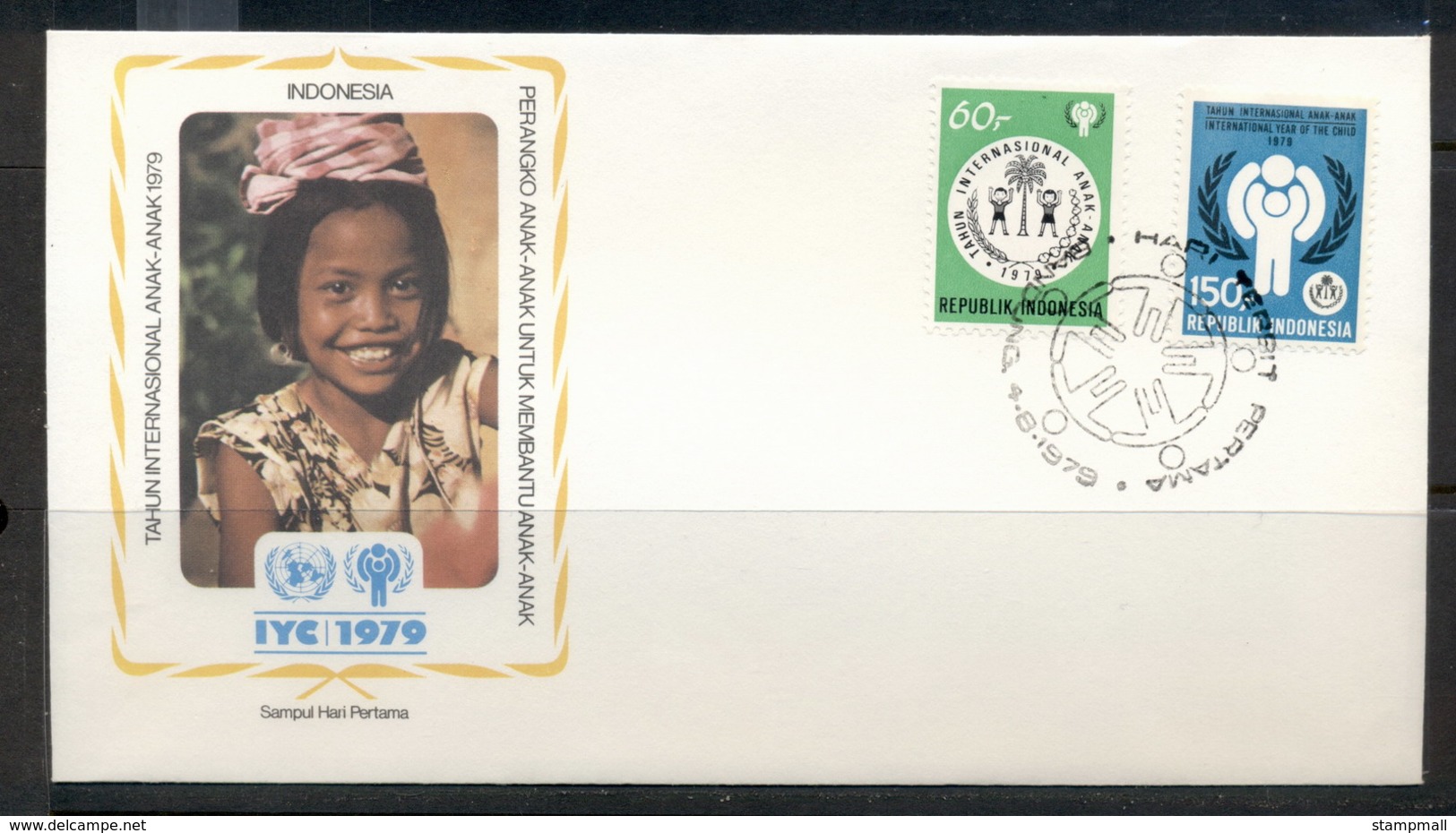 Indonesia 1979 IYC International Year Of The Child FDC - Indonesia