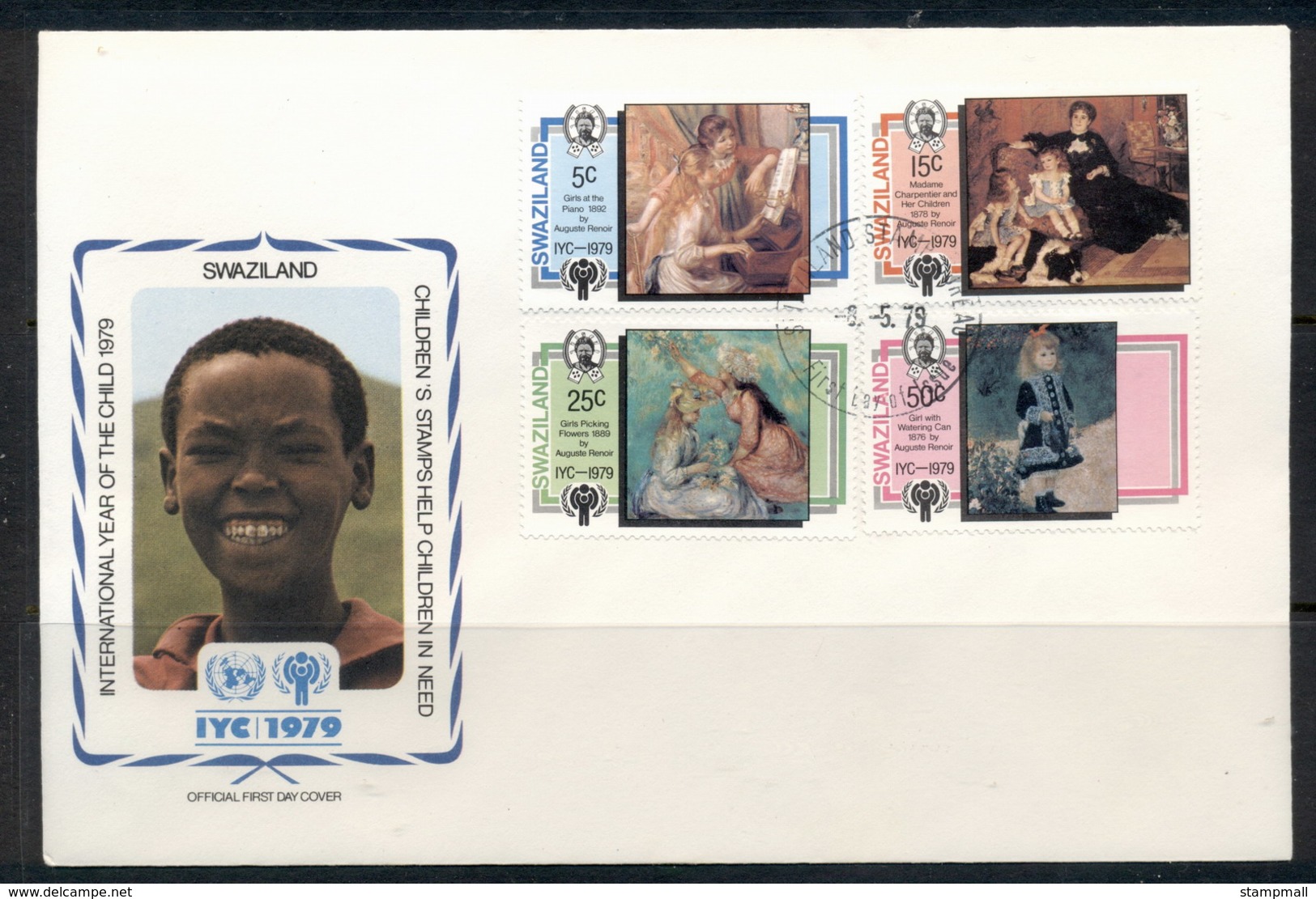 Swaziland 1979 IYC International Year Of The Child FDC - Swaziland (1968-...)