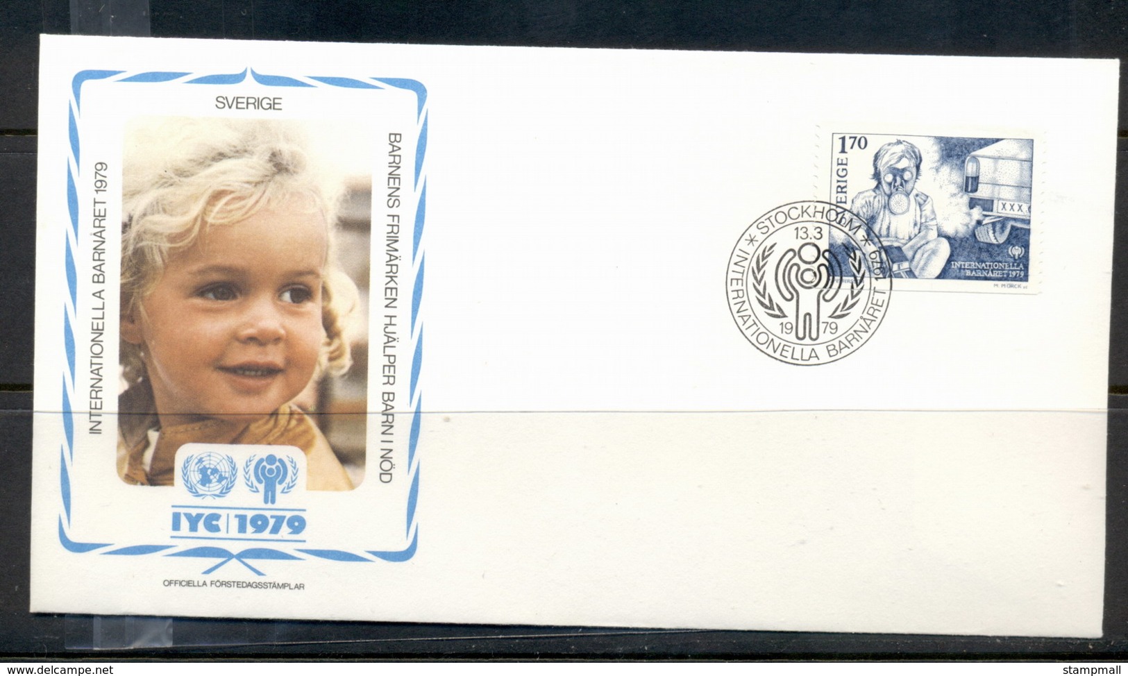 Sweden 1979 IYC International Year Of The Child FDC - FDC