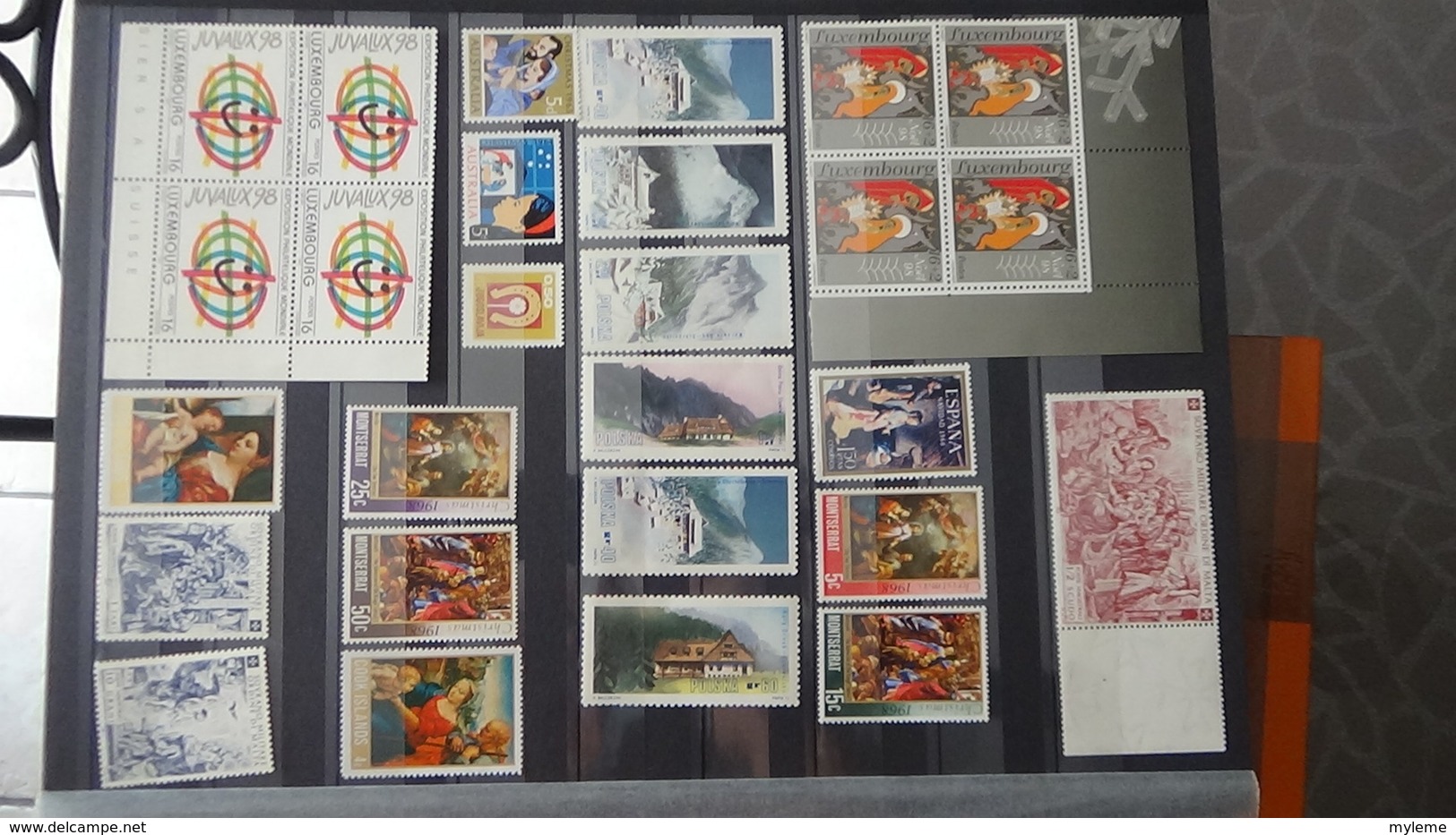 Belle collection de timbres et blocs ** du monde dont belle thématique sur les champignons. Très sympa !!!