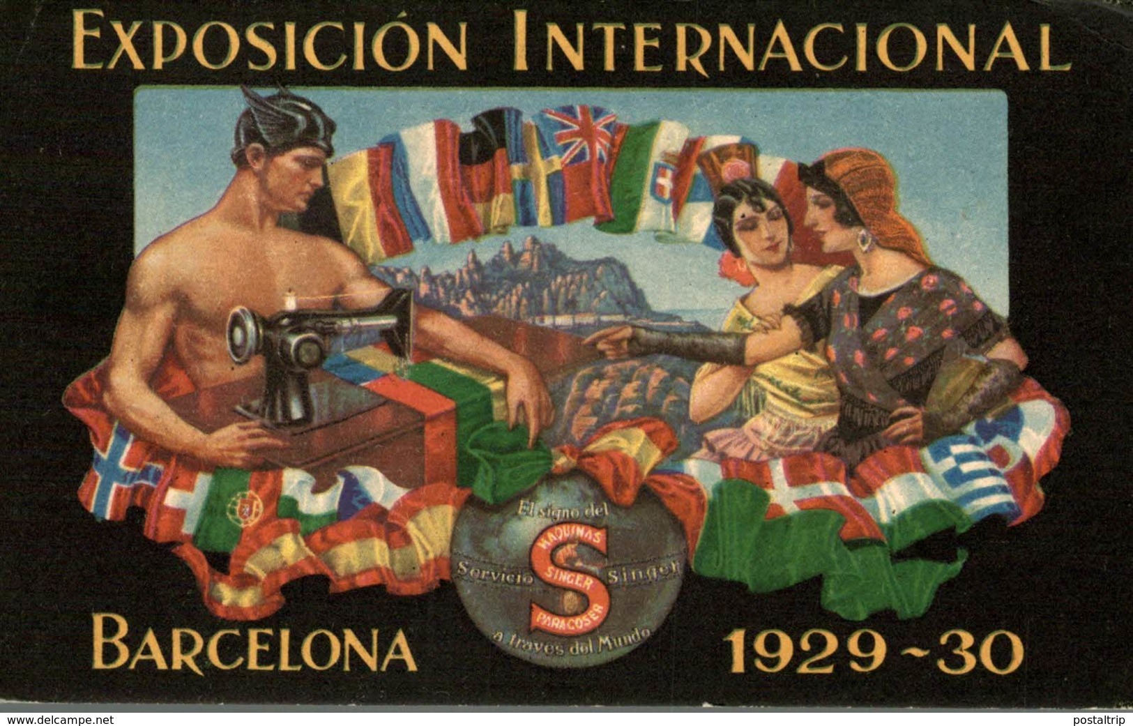 EXPOSICION INTERNACIONAL BARCELONA 1929 - 30 PUBLICIDAD  PUBLICITARIA. - Publicidad