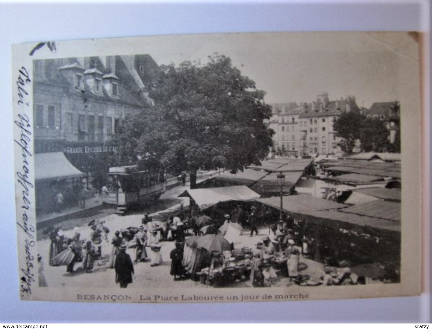 FRANCE - DOUBS - BESANCON - La Place Labourée Un Jour De Marché - 1903 - Besancon