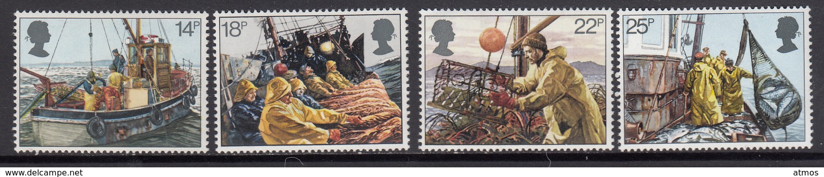 Great Britain MNH Michel Nr 891/94 From 1981 / Catw 3.00 EUR - Ongebruikt