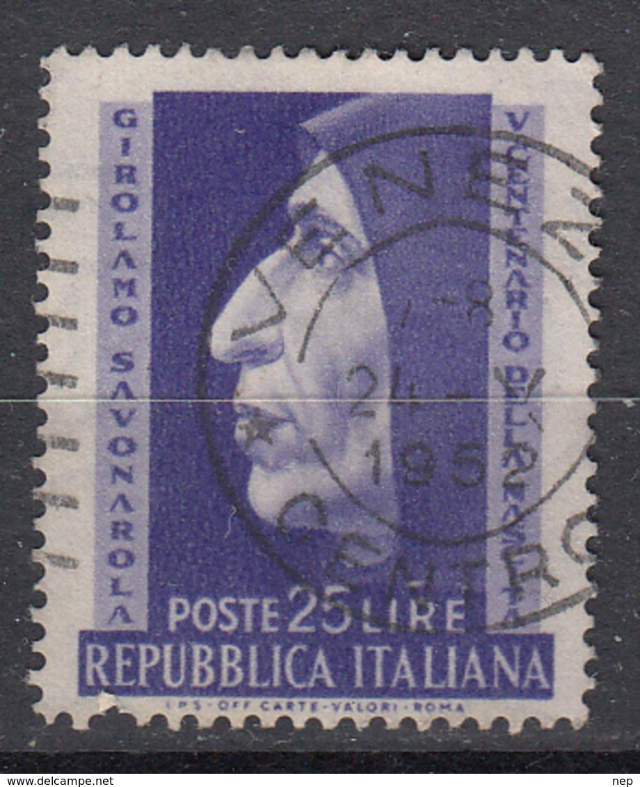 ITALIË - Michel - 1952 - Nr 868 - Gest/Obl/Us - 1946-60: Oblitérés