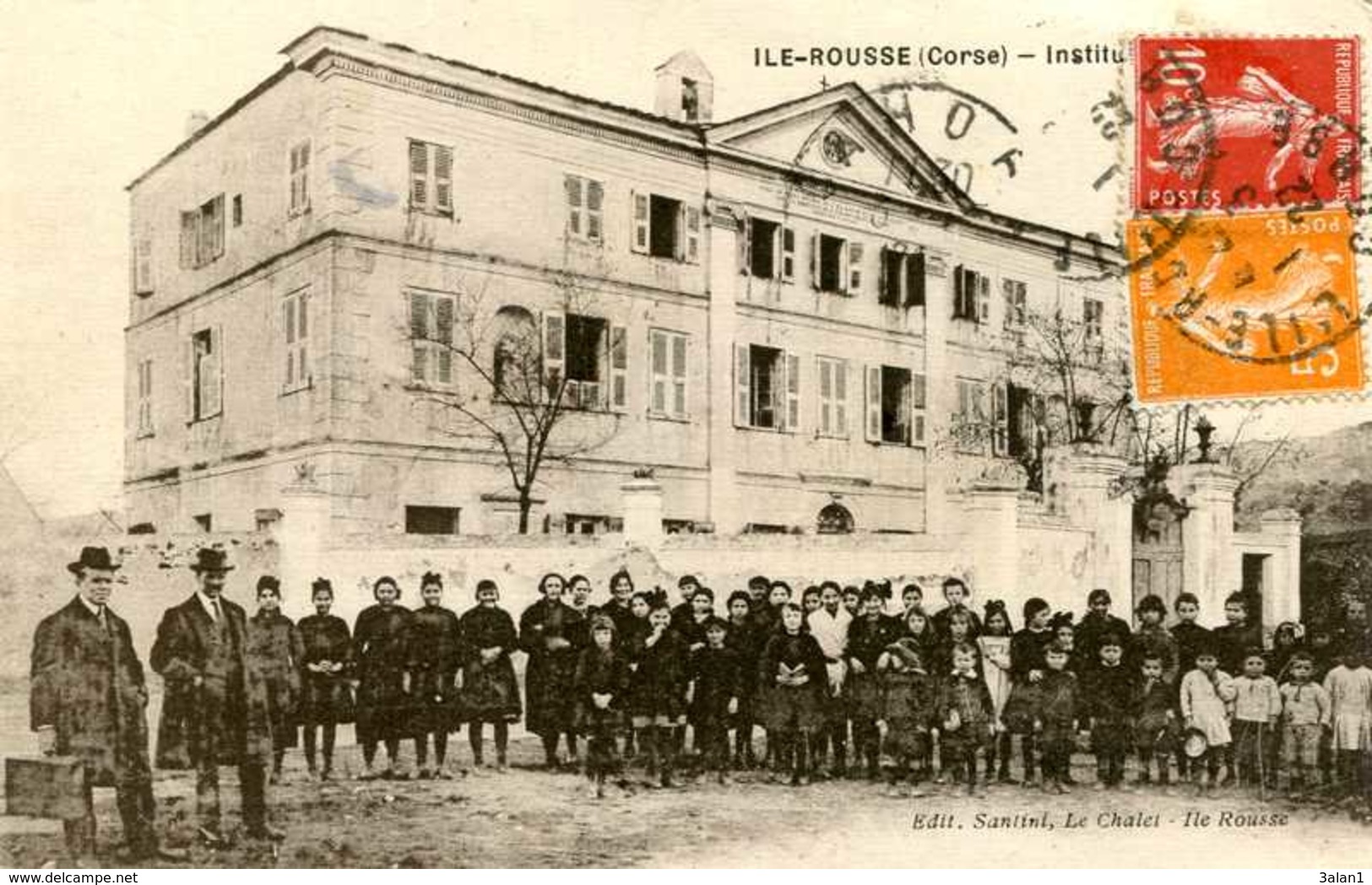 ILE ROUSSE  =  Institution Jeanne D'Arc    819 - Autres & Non Classés