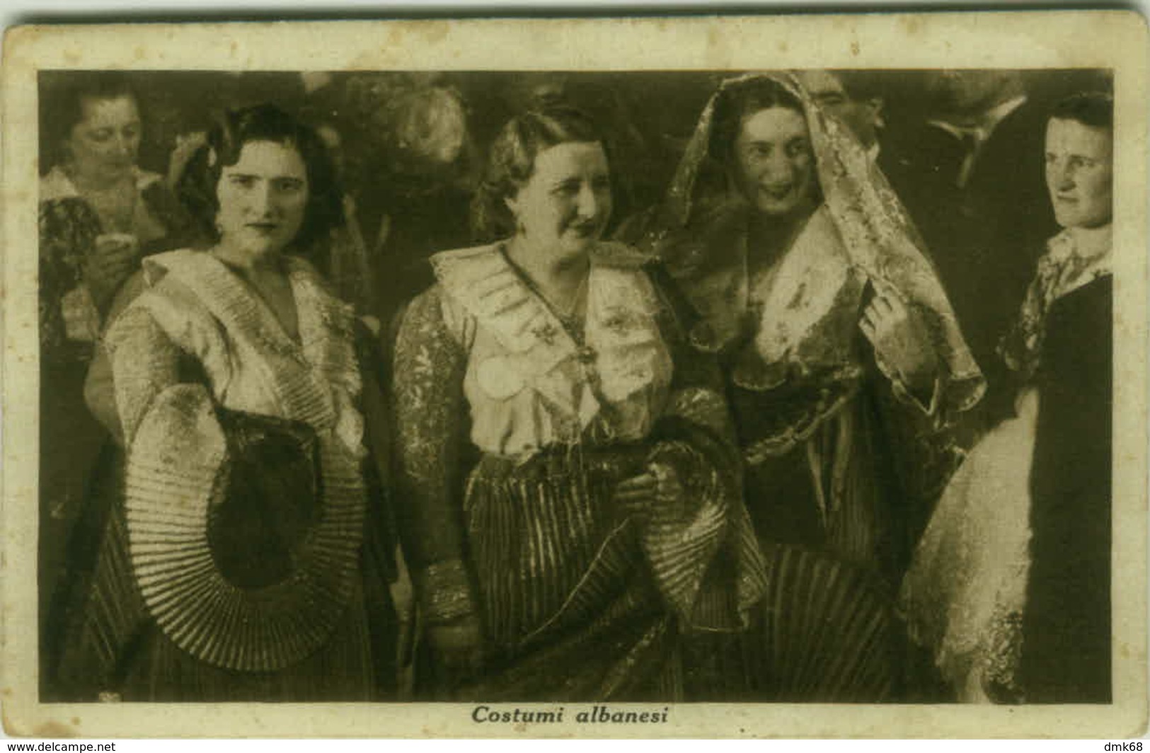 ALBANIA - COSTUMI ALBANESI - EDIZIONE CASTRIOTA - 1939 (BG3682) - Albania