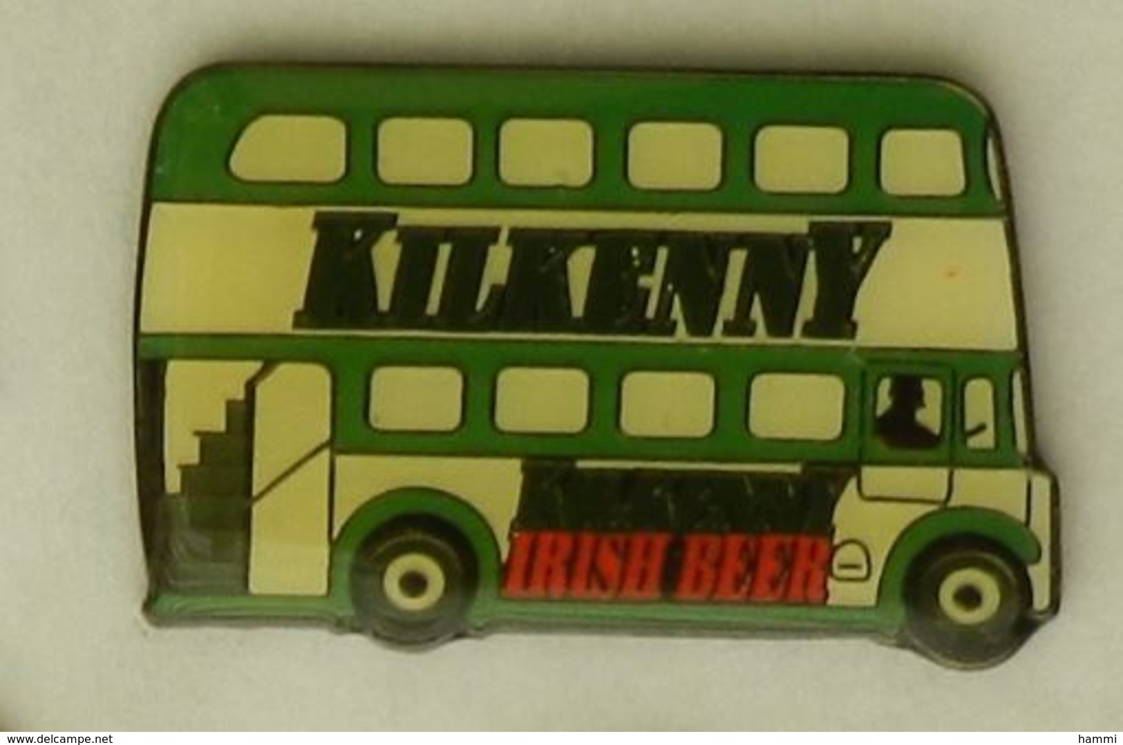 N358 Pin's Bière Bier Beer BUS CAR AUTOBUS KILKENNY IRISH 38 Mm  Qualité Top Achat Immédiat Immédiat - Beer