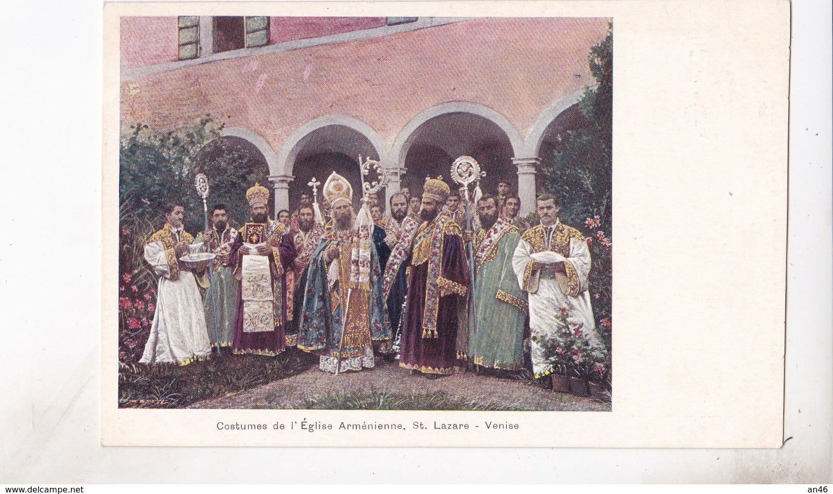 COSTUME DE L'EGLISE ARMIENNE ST LAZARE VENISE AUTENTICA 100% - Costumi