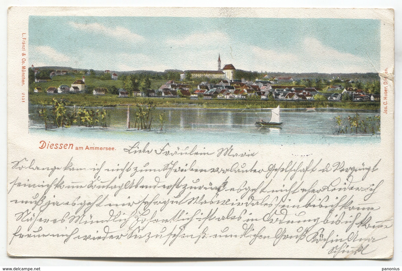 DIESSEN Am Ammersee,  Germany, 1900. - Diessen