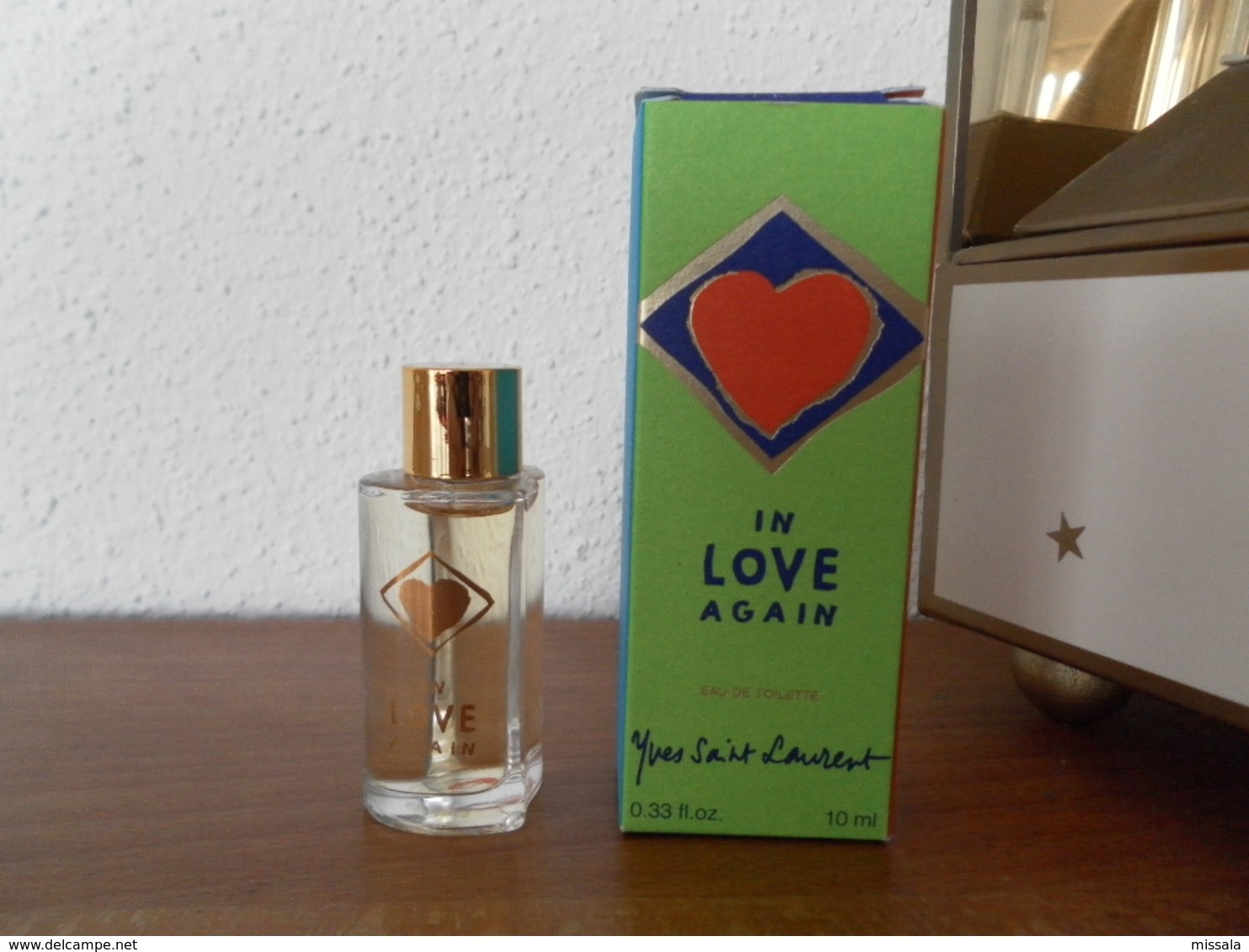 ACHAT IMMEDIAT;;;;MINIATURE IN LOVE AGAIN  - YVES SAINT-LAURENT - 10 ML EAU DE TOILETTE - Miniatures Femmes (avec Boite)