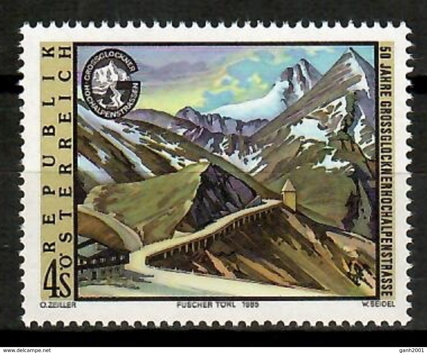 Austria 1985 / Geology Mountains Nature Landscapes MNH Geología Montañas Naturaleza Paisajes / Ki33  5-16 - Otros & Sin Clasificación