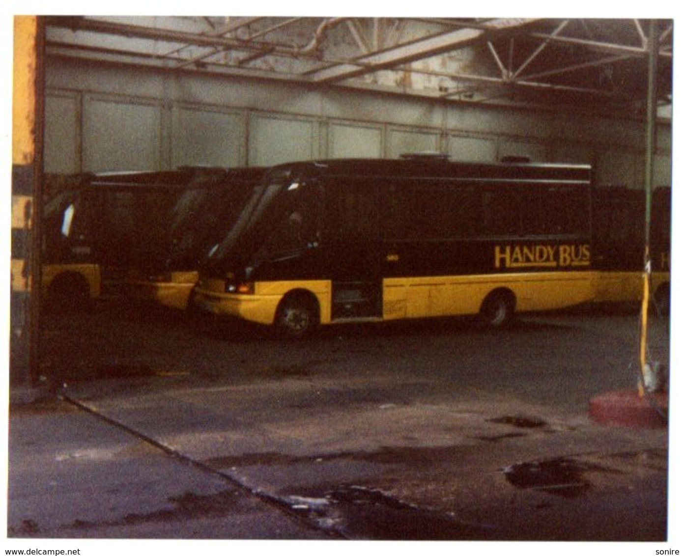 35mm ORIGINAL PHOTO BUS HANDY BUS BLACKPOOL OMNIBUS STATION - F989 - Other & Unclassified