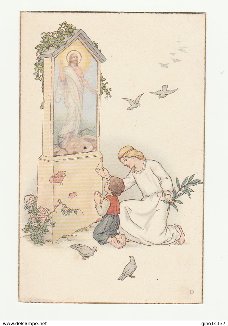 CARTOLINA Post Card - Vintage - Religiosa - NOVA N° 49 Cromo N. B. - Santi
