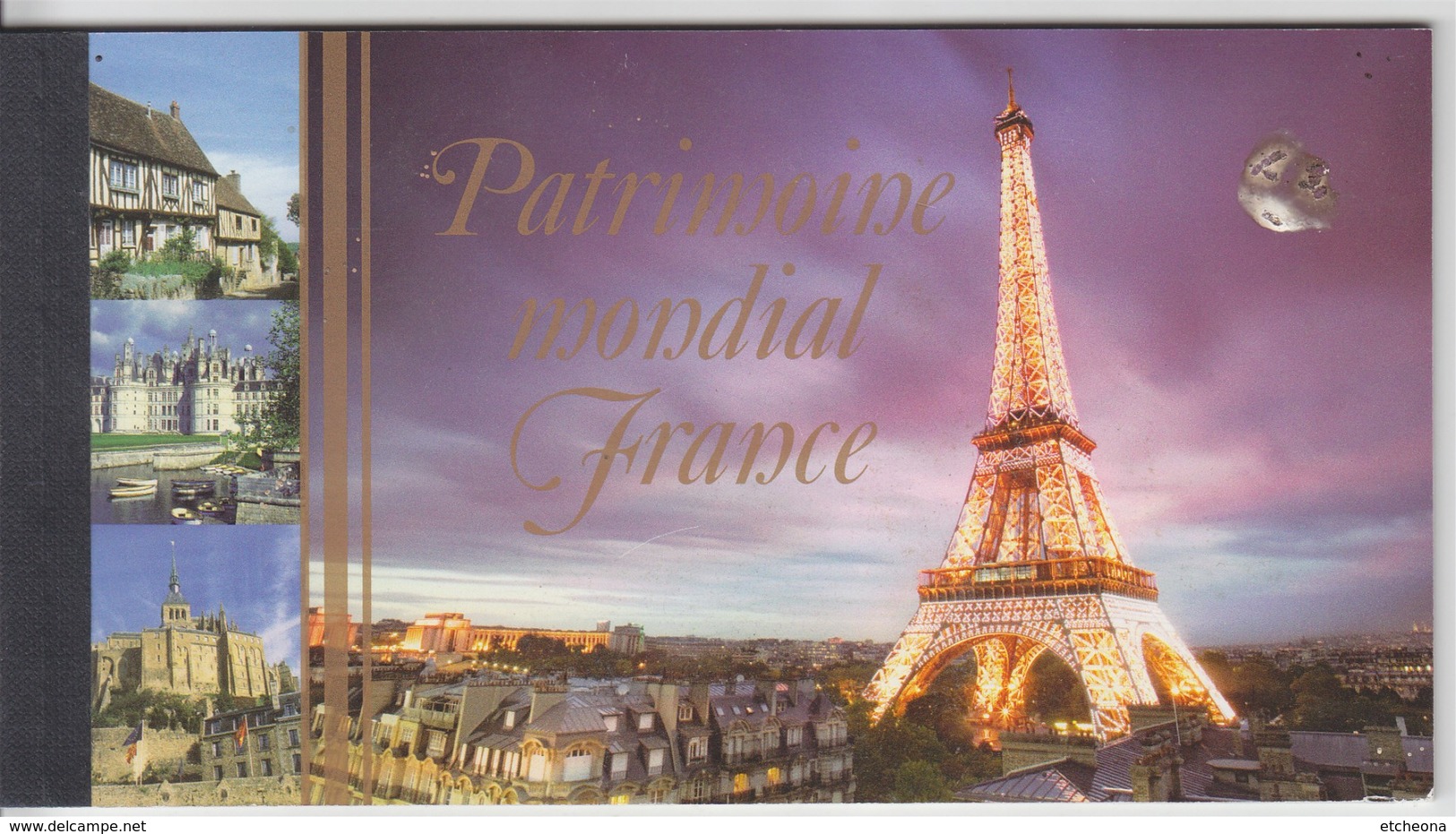 = Carnet France Patrimoine Mondial Notre Dame De Paris Tour Eiffel Mont St. Michel C556 état Neuf Nations Unies Genève - Booklets