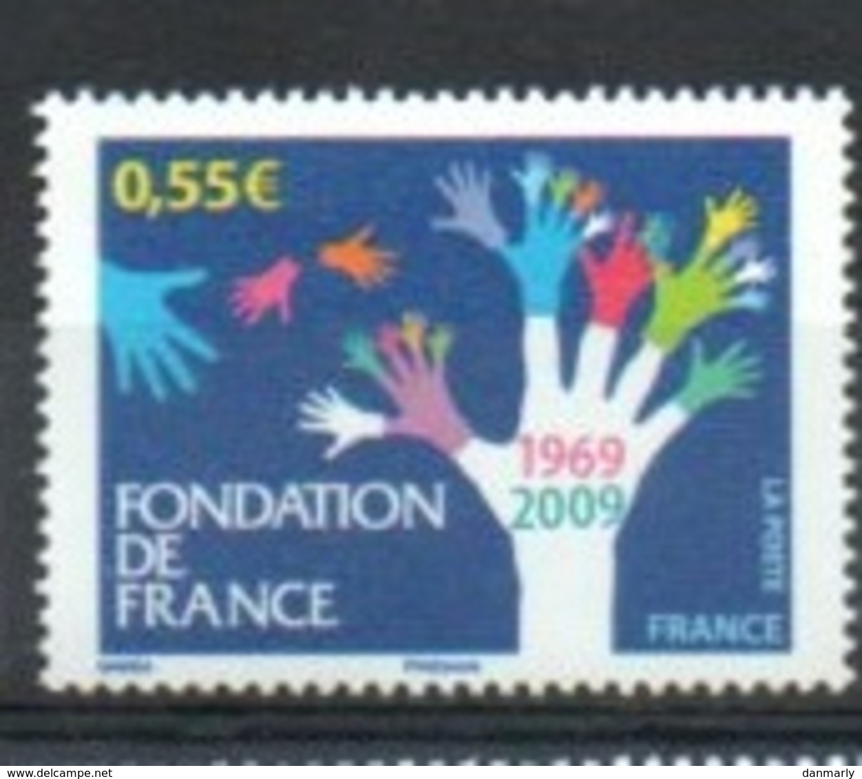 France 2009 Y&T** N° 4335 "  Fondation De France " - Unused Stamps
