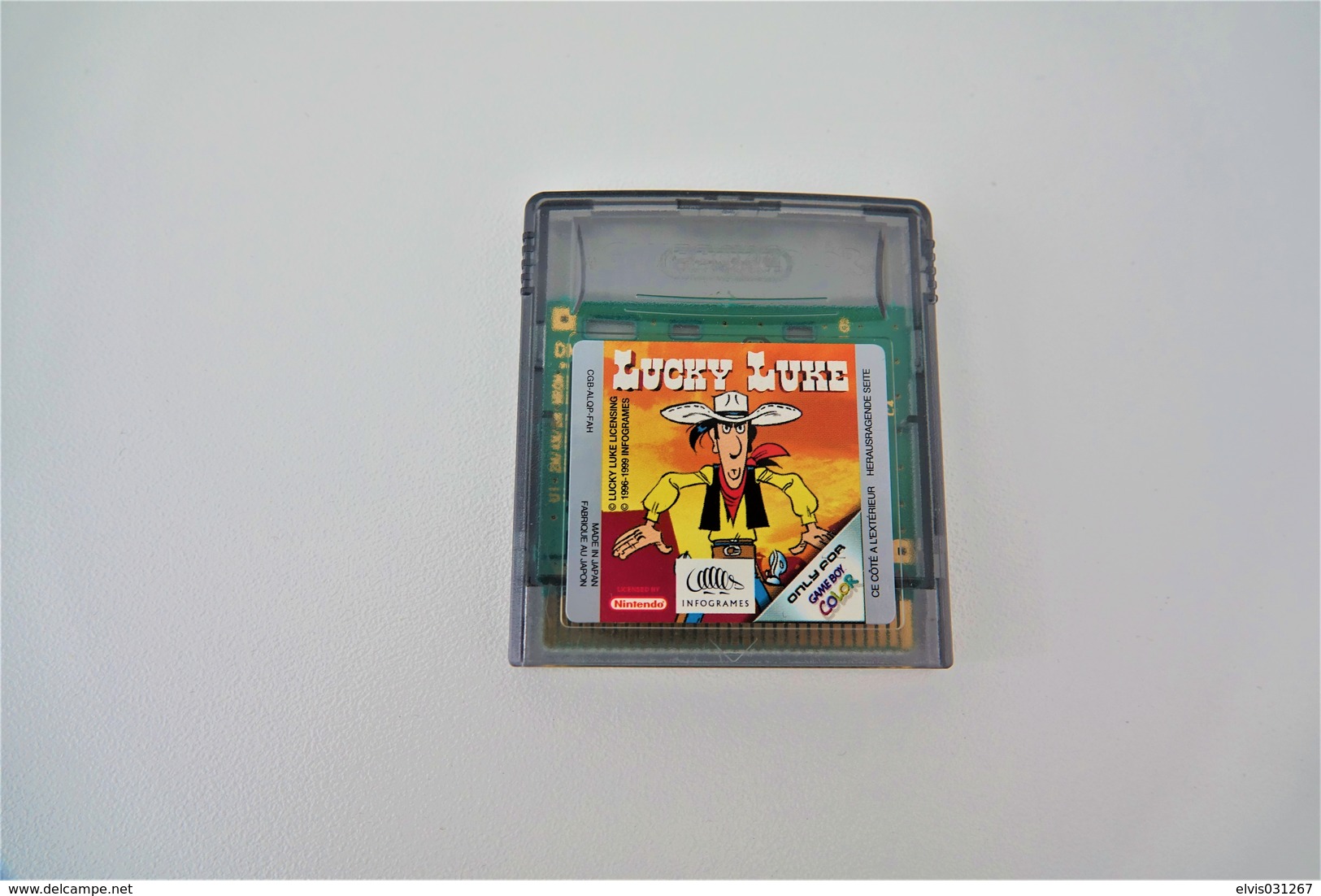 NINTENDO GAMEBOY COLOR : LUCKY LUKE - Infogrames Benelux - 1999 - Other & Unclassified