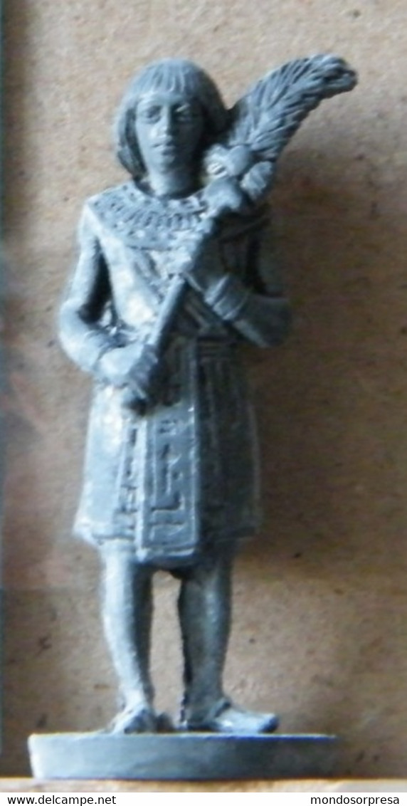(SLDN°2) KINDER FERRERO, SOLDATINI IN METALLO  EGIZIANI 35MM - Figurines En Métal