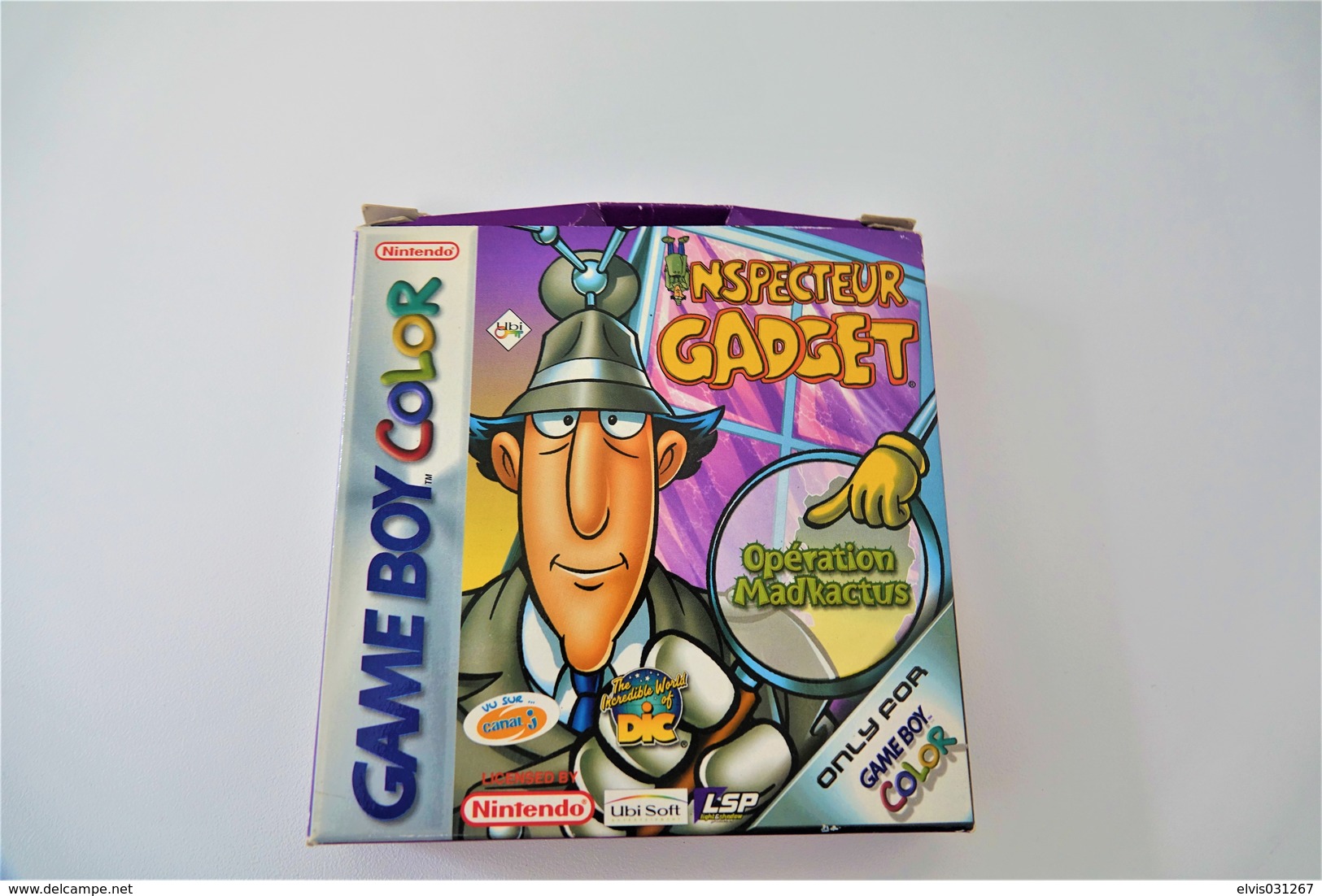 NINTENDO GAMEBOY COLOR : INSPECTOR GADGET OPERATION MADKACTUS - Infogrames Benelux - 2000 - Ubisoft - Autres & Non Classés