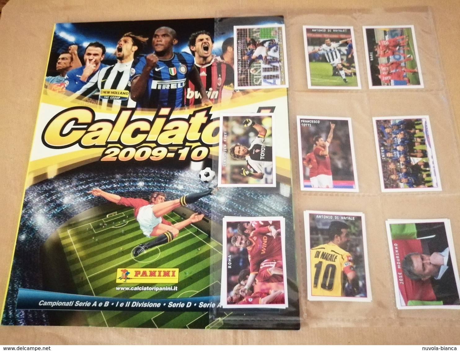 Calciatori 2009/10, Album Vuoto Con Errore+V1 V12 Da Edicola Panini Modena - Italian Edition