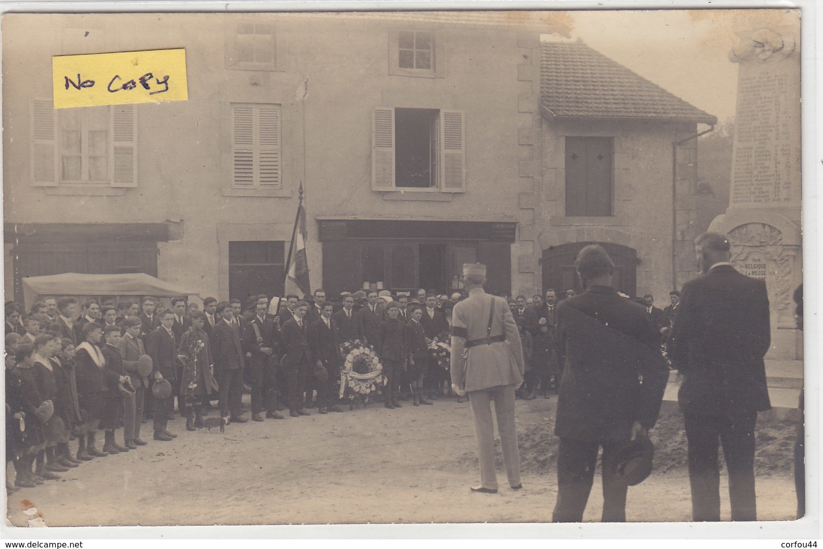 SAINT PRIEST TAURION : Inauguration Du Monument Aux Morts - Superbe Carte Photo ! - Saint Priest Taurion