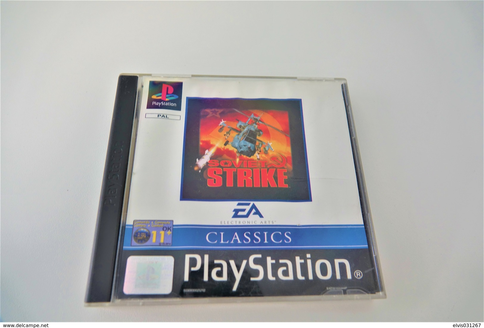 SONY PLAYSTATION ONE PS1 : EA CLASSICS SOVIET STRIKE - Playstation