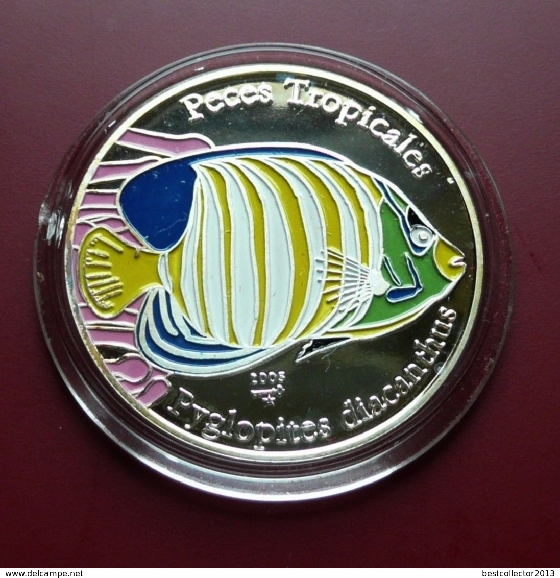 10 Pesos 2005 - Pyglopites Diacanthus  Peces Tropicales - Cuba