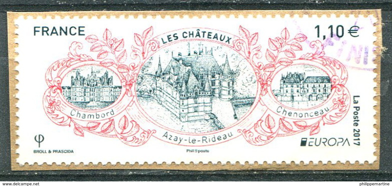 France 2017 - YT 5143 (o) Sur Fragment - Used Stamps