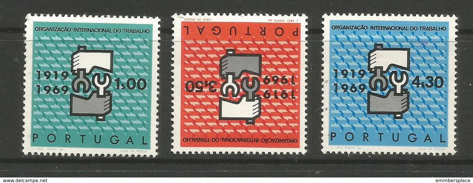 Portugal - 1969 International Workers MLH * - Unused Stamps