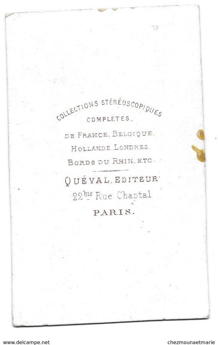 ROUEN - FACADE OCCIDENTALE ST OUEN - EGLISE SEINE MARITIME - PHOTO CDV 8.5 X 6.5 CM - Anciennes (Av. 1900)