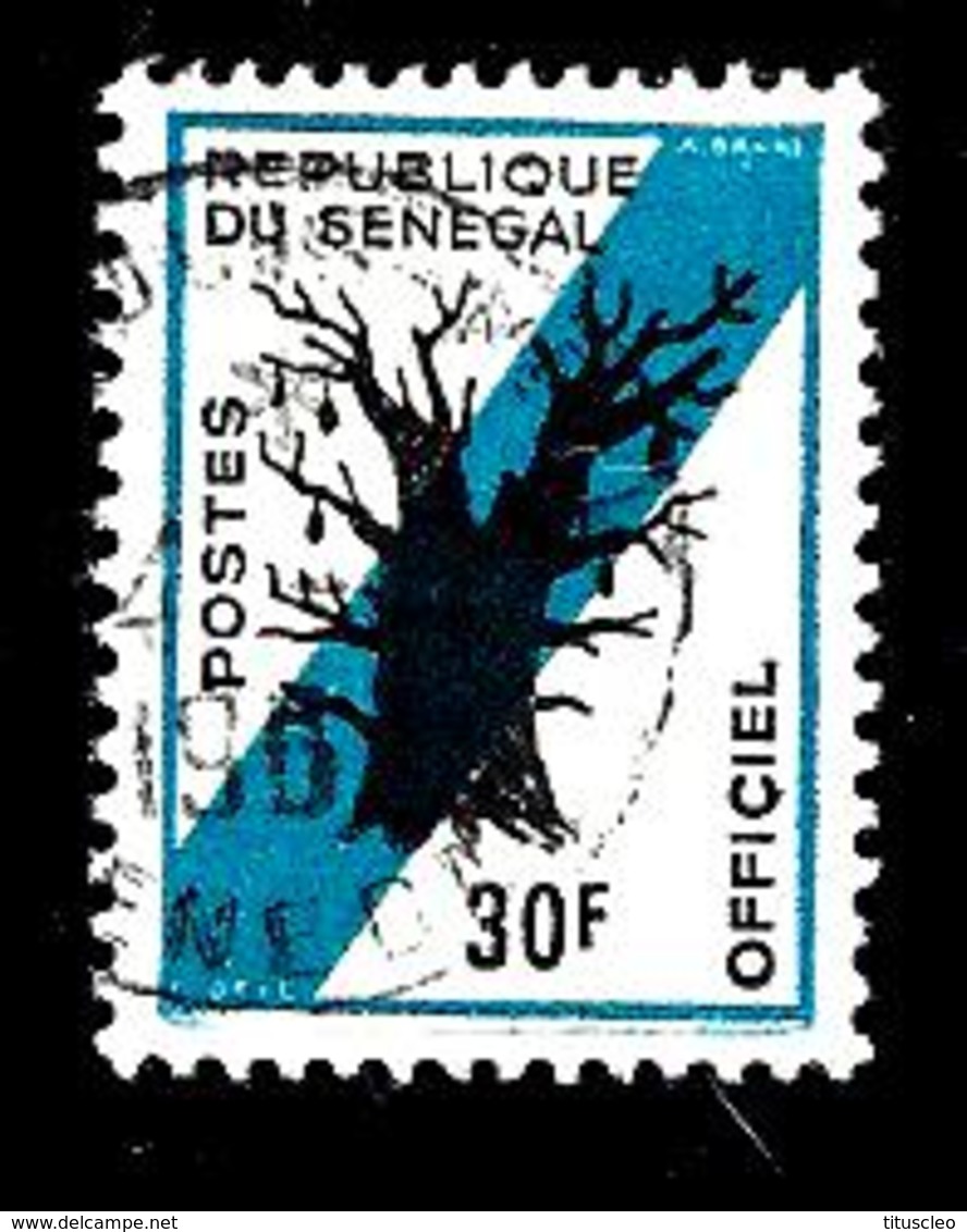 SENEGAL S13° 30f Bleu Et Noir Baobab (10% De La Cote + 0,15) - Senegal (1960-...)