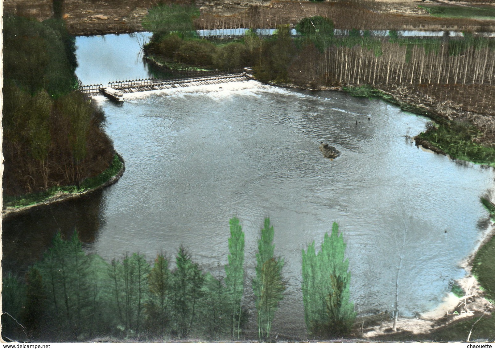 BOURG CHARENTE....en Avion Au Dessus De ..edit  Lapie   No.9  Barrage De Cresse - Autres & Non Classés