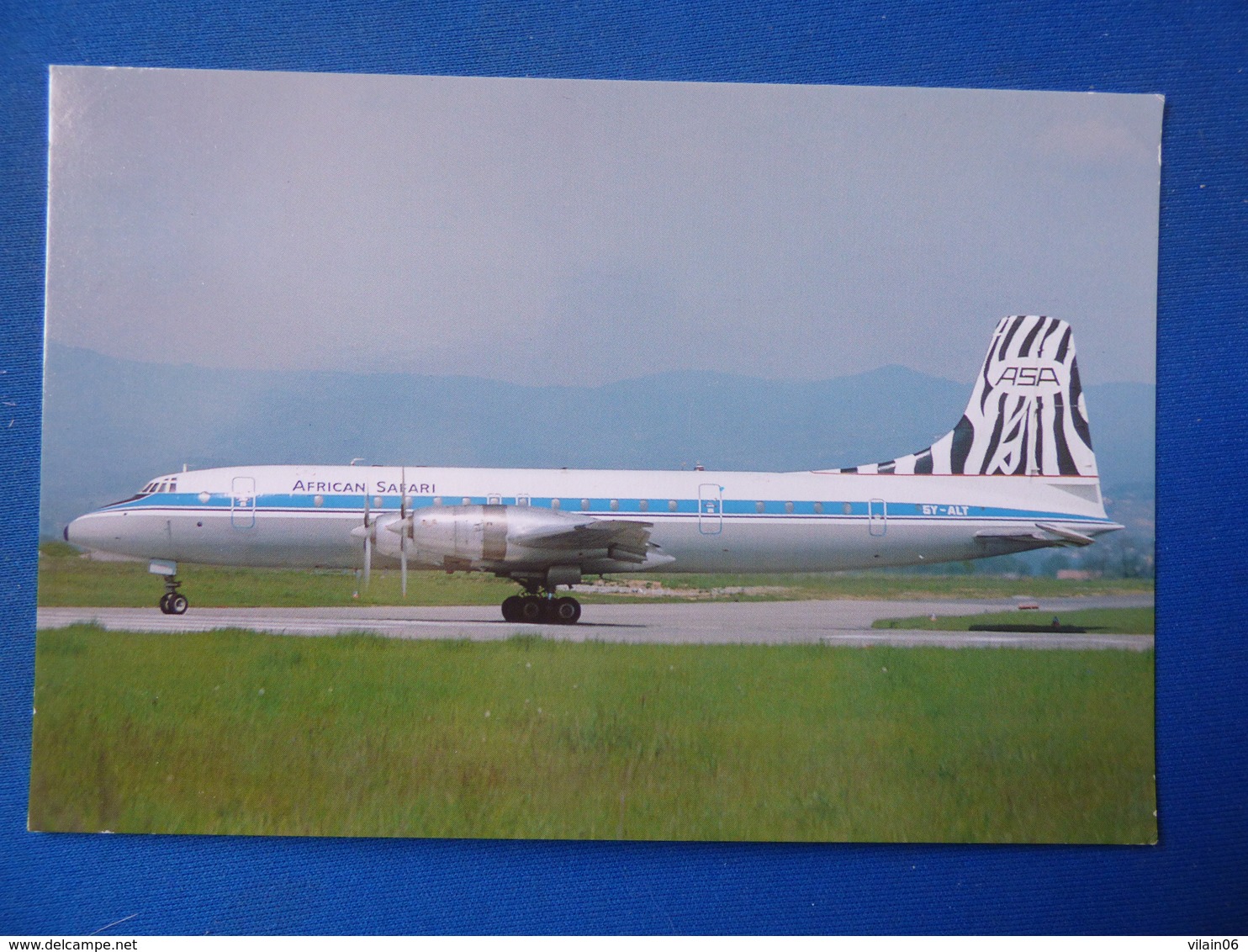 AFRICAN SAFARI AIRWAYS    BRISTOL BRITANNIA  5Y ALT - 1946-....: Era Moderna