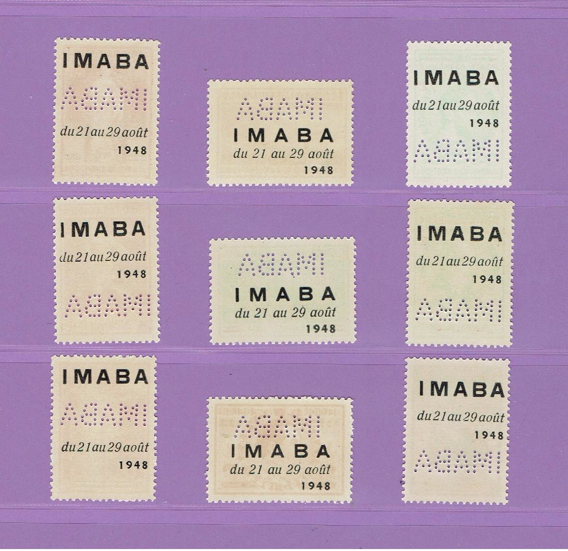 BELGIUM...1948...MNH...special Imprint And Perfs On Back...TYPE I - Unused Stamps