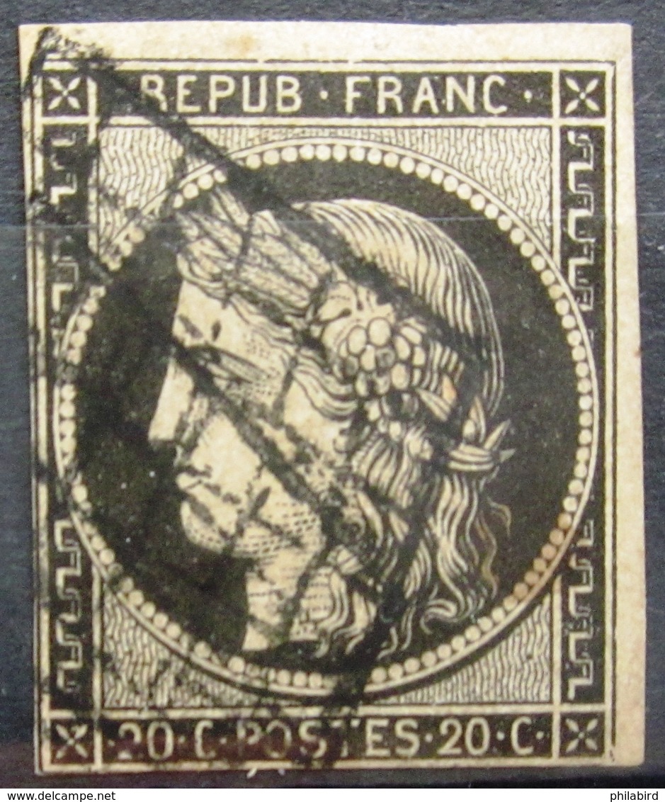 FRANCE              N° 3                 OBLITERE - 1849-1850 Cérès