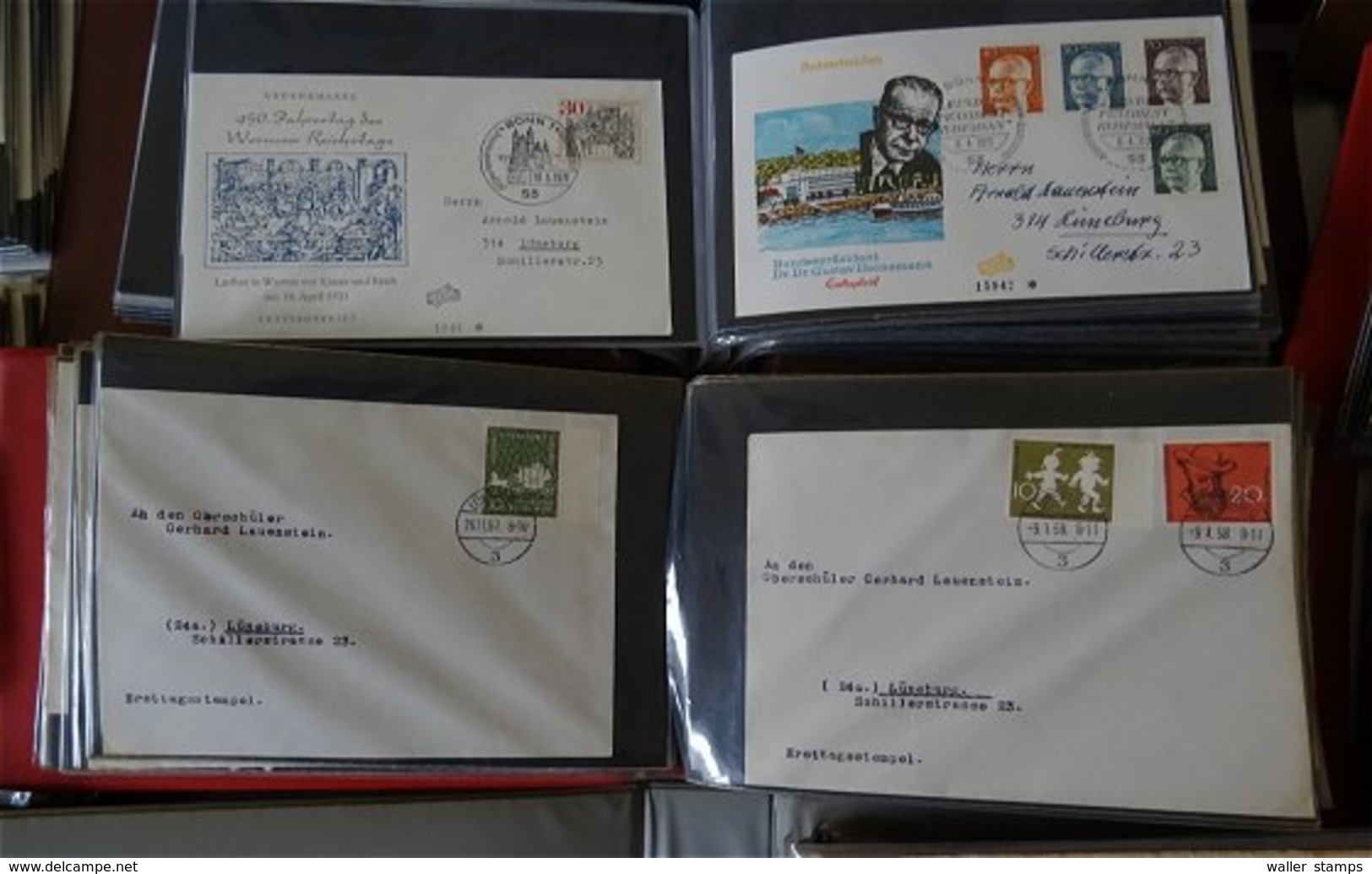 Lot With Letters From Germany - Lots & Kiloware (min. 1000 Stück)