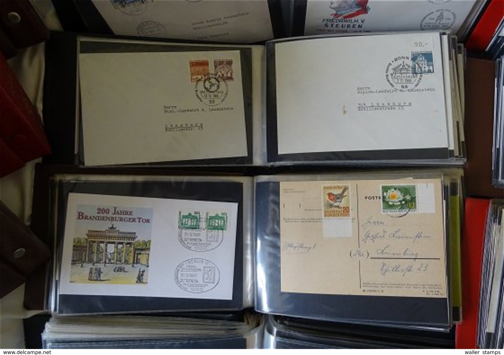 Lot With Letters From Germany